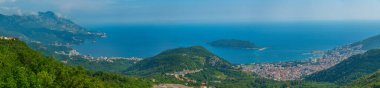 Karadağ 'ın Budva manzarası