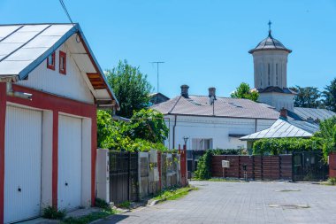 Romanya 'nın Targoviste kentindeki Stelea manastırı