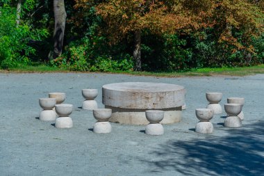 Romanya 'daki Targu Jiu' da Sessizlik Masası