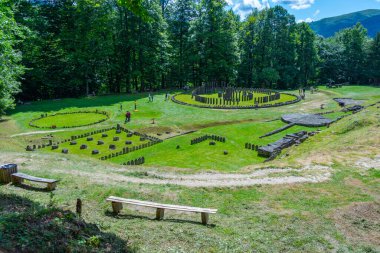Romanya 'da Dacian ruhani sitesi Sarmizegetusa Regia
