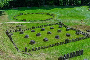 Romanya 'da Dacian ruhani sitesi Sarmizegetusa Regia
