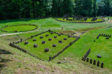Romanya 'da Dacian ruhani sitesi Sarmizegetusa Regia