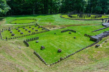 Romanya 'da Dacian ruhani sitesi Sarmizegetusa Regia