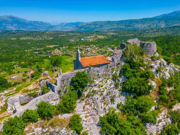 stock image Ancient Illyrian City of Meteon (Medun) in Montenegro