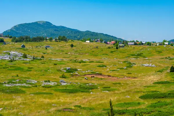 Karadağ 'ın Korita köyünün Panoraması