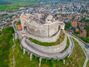 Deva Kalesi ve Romanya 'nın çevresindeki kırsal bölgeler