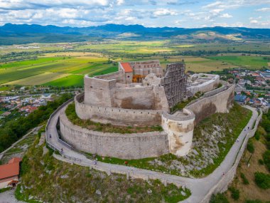 Deva Kalesi ve Romanya 'nın çevresindeki kırsal bölgeler