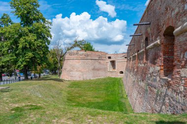 Romanya 'da yaz günü Oradea Kalesi