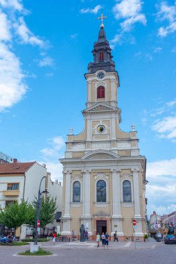 Romanya 'nın Oradea kentindeki Meryem Ana Katedrali' nin yatakhanesi
