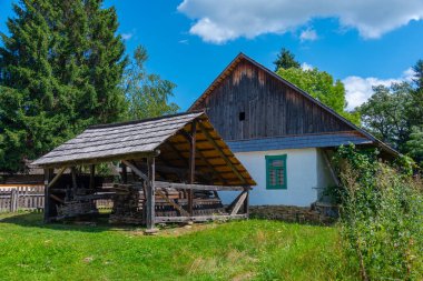 Romanya 'nın Sighetu Marmatiei kentindeki Maramures Köy Müzesi