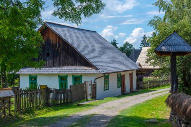 Romanya 'nın Sighetu Marmatiei kentindeki Maramures Köy Müzesi