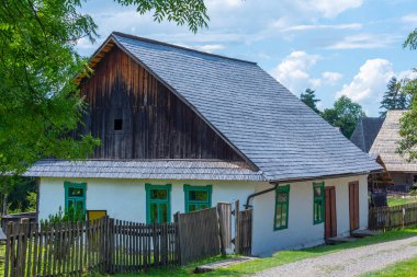 Romanya 'nın Sighetu Marmatiei kentindeki Maramures Köy Müzesi