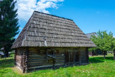 Romanya 'nın Sighetu Marmatiei kentindeki Maramures Köy Müzesi