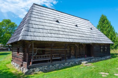 Romanya 'nın Sighetu Marmatiei kentindeki Maramures Köy Müzesi