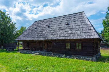 Romanya 'nın Sighetu Marmatiei kentindeki Maramures Köy Müzesi