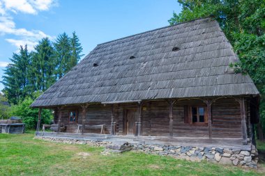 Romanya 'nın Sighetu Marmatiei kentindeki Maramures Köy Müzesi