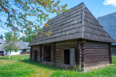Romanya 'nın Sighetu Marmatiei kentindeki Maramures Köy Müzesi