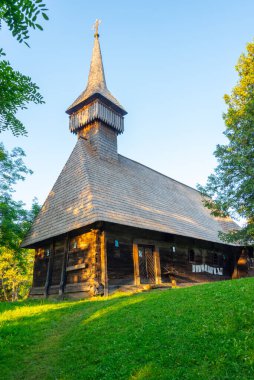 Romanya 'nın Breb kentindeki Kutsal Başmelekler Kilisesi Michael ve Gabriel