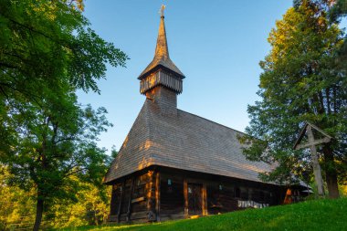 Romanya 'nın Breb kentindeki Kutsal Başmelekler Kilisesi Michael ve Gabriel