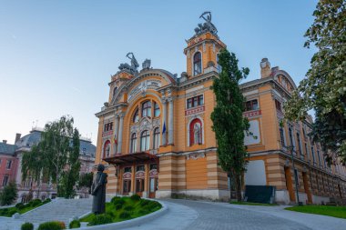 Romanya 'nın Cluj-Napoca kentinde Lucian Blaga Ulusal Tiyatrosu