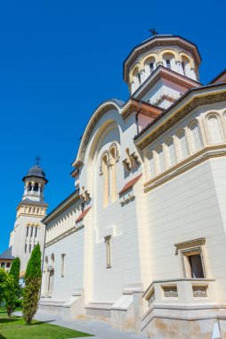 Romanya 'nın Alba Iulia kentindeki Yeniden Birleştirme Katedrali