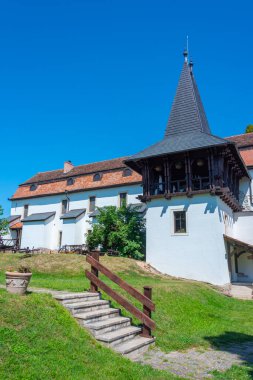 Romanya 'daki Alba Iulia' daki Saksonların Kalesi