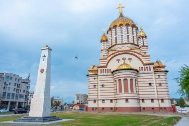 Romanya 'nın Fagaras kentindeki Vaftizci Katedrali Aziz John