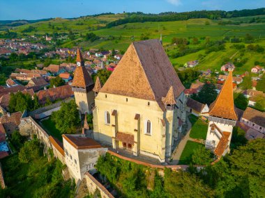 müstahkem kilise biertan Romanya'nın