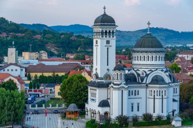 Romanya 'nın Sighisoara kasabasındaki Kutsal Üçlü Kilisesi