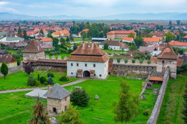Lazarea, Romanya 'daki Lazar şatosunun manzarası