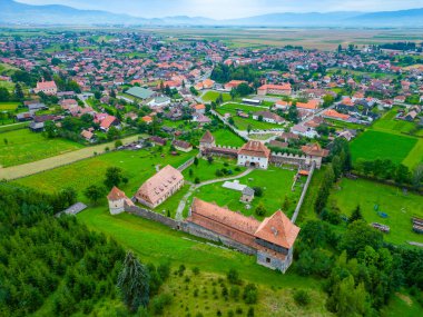 Lazarea, Romanya 'daki Lazar şatosunun manzarası