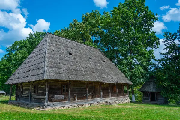 Romanya 'nın Sighetu Marmatiei kentindeki Maramures Köy Müzesi