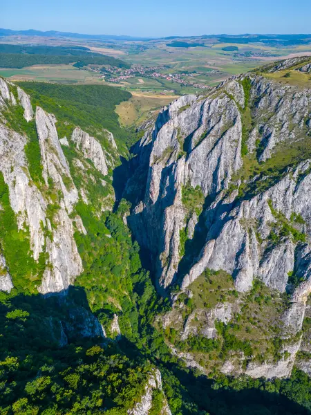 Panorama View Turda Gorge Romania — Stock Photo, Image