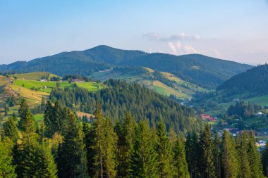 Romanya 'da Ciumarna Geçidi' nde yaz günü