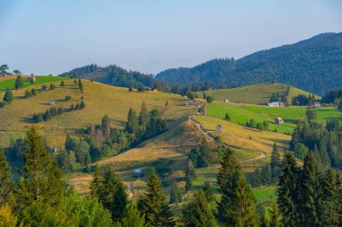 Romanya 'da Ciumarna Geçidi' nde yaz günü