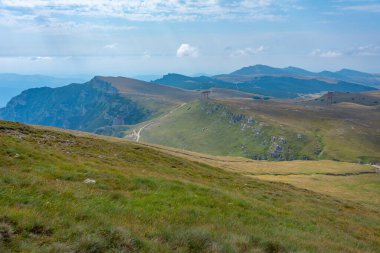 Romanya 'daki Bucegi dağlarında yaz günü