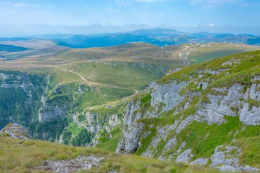 Romanya 'daki Bucegi dağlarında yaz günü