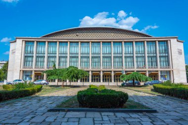 Romanya 'nın başkenti Bükreş' teki saray salonu