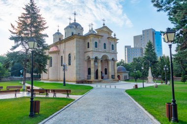 Romanya 'nın Iasi kentindeki Aziz Peter ve Paul Kilisesi