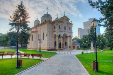 Romanya 'nın Iasi kentindeki Aziz Peter ve Paul Kilisesi