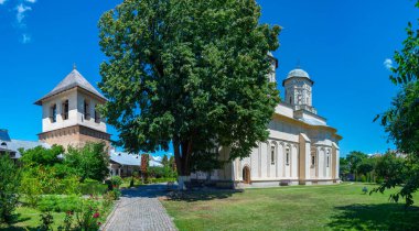 Romanya 'nın Targoviste kentindeki Stelea manastırı
