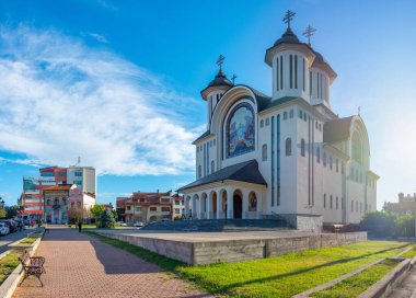 Romanya 'daki Drobeta-Turnu Severin Kilisesi' nde İsa 'nın Dirilişi