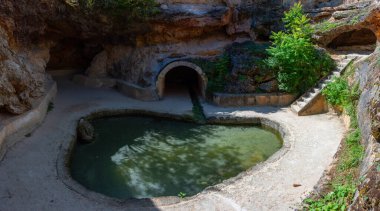 Germisara Roman Thermal Baths in Romania clipart