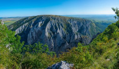 Romanya 'daki Turda Vadisi Panorama Manzarası