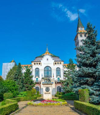 Romanya 'nın Targu Mures kentindeki belediye binası