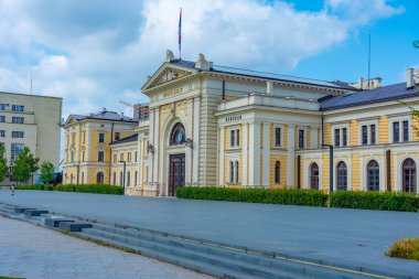 Sırbistan 'ın Belgrad kentindeki ana tren istasyonu
