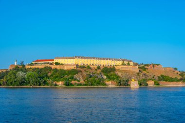 Petrovaradin fortress in Serbian town Novi Sad clipart