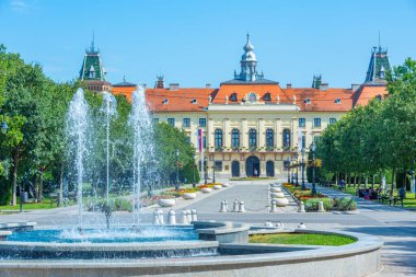 Sırbistan 'ın Sombor kentindeki belediye binası