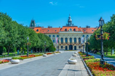 Sırbistan 'ın Sombor kentindeki belediye binası