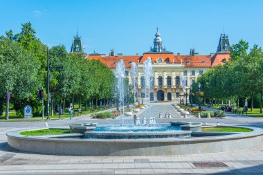 Sırbistan 'ın Sombor kentindeki belediye binası